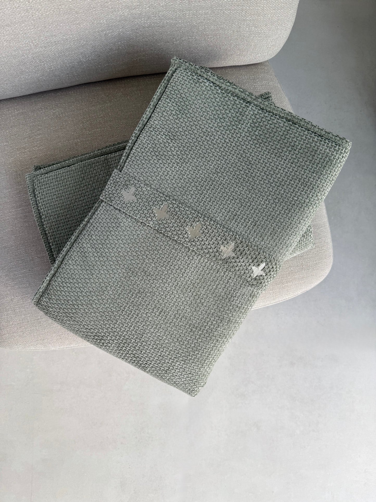 سجادة صلاة اسفنجية - اللون الأخضر الهادي